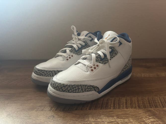 Air Jordan 3 Retro GS 'Washington Wizards' size 6.5