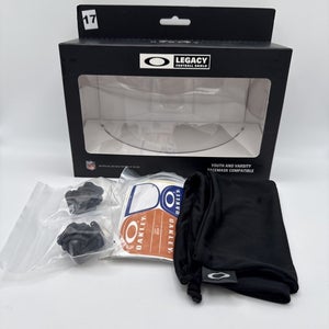 Oakley Youth & Varsity Compatible Legacy Football Visor Shield Clear READ