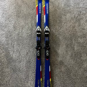 Salomon Street Racer Team 170 cm All Mountain Skis With Bindings (Used)