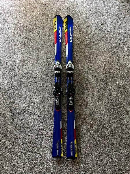 Salomon Street Racer Team 170 cm All Mountain Skis With Bindings (Used)