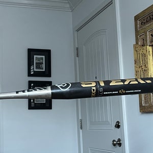 2016 DeMarini Raw Steel Bat Alloy Bat (-6) 28 oz 34" (Used)
