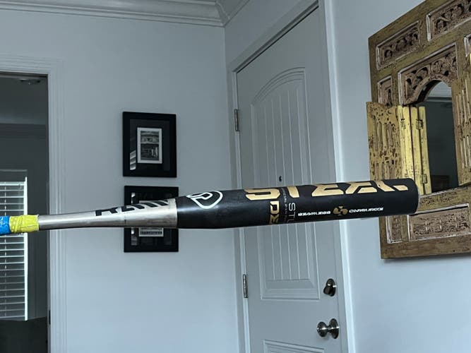 2016 DeMarini Raw Steel Bat Alloy Bat (-6) 28 oz 34" (Used)