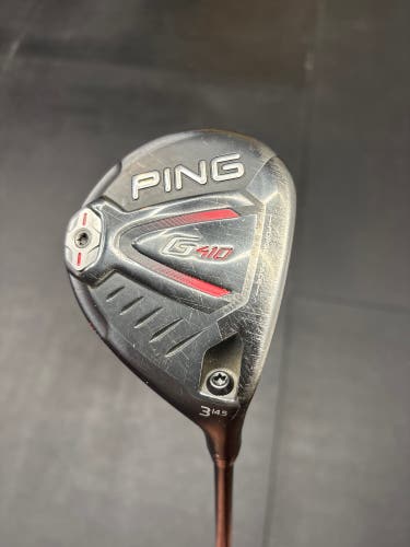 Men's Ping G410 Right Handed Fairway Wood Stiff Flex 3 Wood (Used)