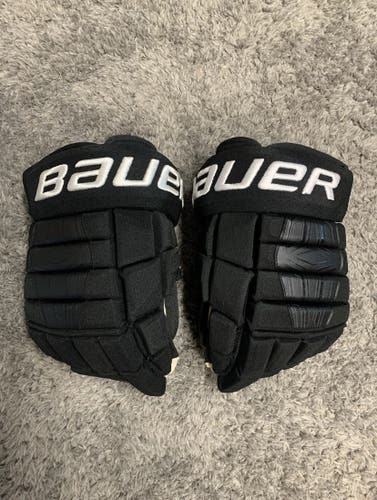 Bauer Pro Series Pro Stock Hockey Gloves 14” Hawks WC Kane Spec Short Cuff