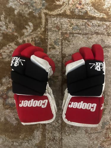 Vintage Cooper HG 100 Hockey Gloves roughly 9 inch (Used)