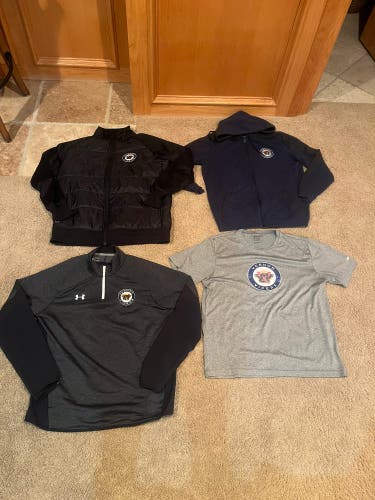Vernon Vipers BCHL player issued apparel