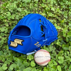 SSK Z9 Maestro 11.5” Blue One Piece Web Infield Baseball Glove