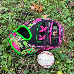 2025 Wilson A2000 1786 11.5” Party Animals Edition Infield Baseball Glove