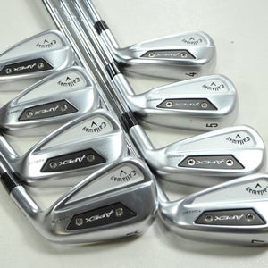 Callaway Apex Ai300 4-PW,AW Iron Set Stiff Flex RH KBS Tour Lite Steel # 203187