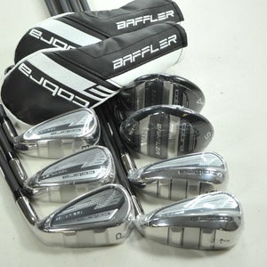 Cobra Baffler 2025 4-5H, 6-PW Iron Set Regular Flex RH 50g Graphite  # 203184