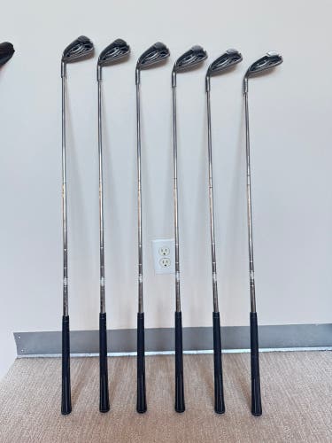 Men's Ping G15 Left Hand Iron Set Regular Flex Steel Shaft (Used)