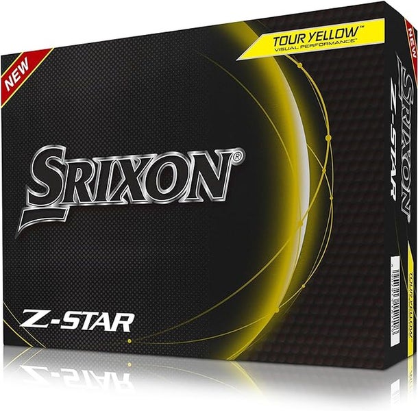 Srixon Z-Star Golf Balls (Tour Yellow, Spinskin, 12pk) 2023 NEW