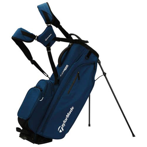 Taylor Made Flextech Crossover Stand Bag (14-way top, Navy) 2024 NEW