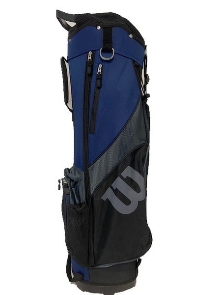 Wilson SGI Profile Stand Bag (5-way top, Navy/Black) Golf NSW