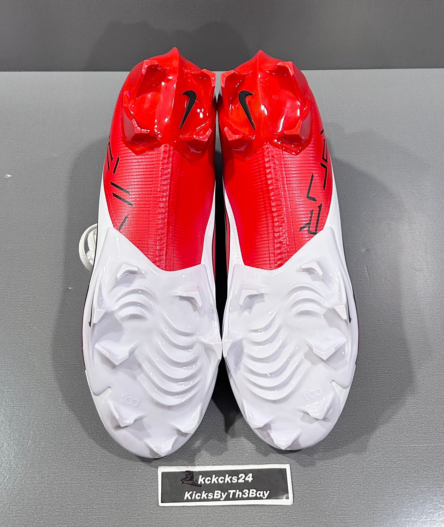 Men Sz 11 Nike Football Cleats Vapor Edge Pro 360 2 TB White Red FN7759-108 NEW Nike Vapor Edge Pro 360 2 TB  main image 2