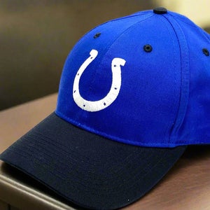 Indianapolis Colts Vintage Late '90s NFL Blue Embroidered NOS Cap (New)