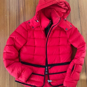 Red Women's Size 38 Bogner fire and ice Jacket (Used)