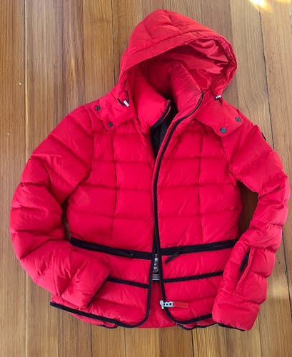 Red Women's Size 38 Bogner fire and ice Jacket (Used)