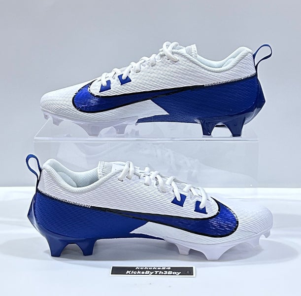 Men Sz 10 Nike Football Cleats Vapor Edge Speed 360 2 TB P White Blue FN7764-114 Size 10.5 Nike Vapor Edge Speed 360 2 Football Cleats Old  main image 4