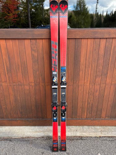 Rossignol Hero Athlete GS 185 cm Racing Skis With SPX 15 bindings