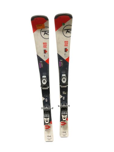 Used Rossignol ERTL Boys DH Ski/Binding Red 134 cm 11847-S000030247