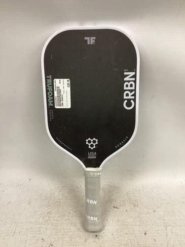 Used CRBN GENESIS Pickleball Racquet White And Black 11851-S000038933