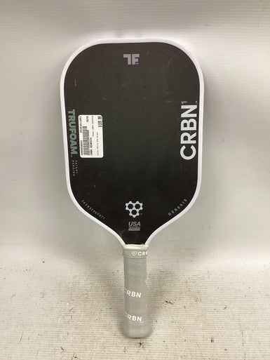 Used CRBN GENESIS Pickleball Racquet White And Black 11851-S000038933