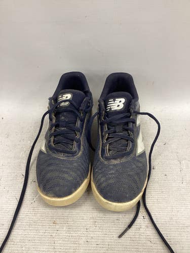 Used New Balance 4040V7 BB/SB Cleats Navy Blue Junior 03 11851-S000038931