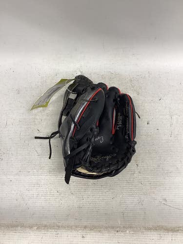 Used Rawlings PLAYER SERIES BB/SB Glove LH Throw Black 9" 11851-S000038919
