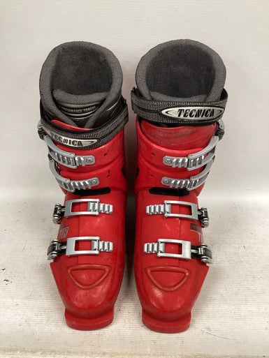 Used Tecnica INNOTEC TIR Mens DH Ski Boot Red 270 MP - M09 - W10 11851-S000038913