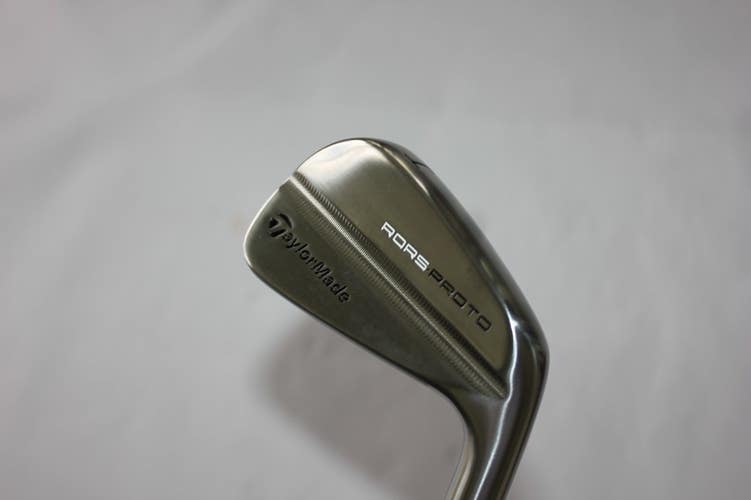 NEW TAYLORMADE RORS PROTO 4 IRON - EXTRA STIFF - DYNAMIC GOLD TOUR ISSUE