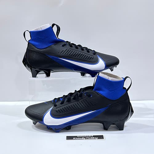 Size 11 Nike Vapor Edge Pro 360 2 Football Cleats Black Royal Blue FN7759-003