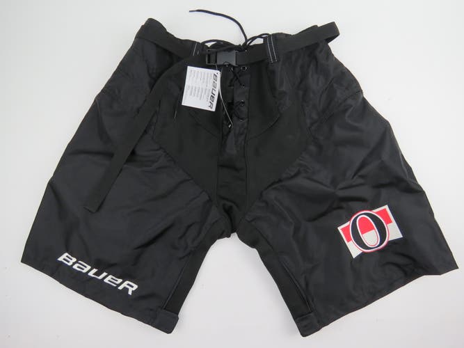 Bauer Ottawa Senators 3rd Alternate NHL Pro Stock Hockey Player Pant Shell L +1"