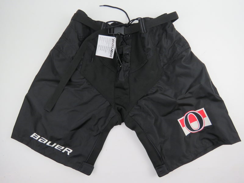 Bauer Ottawa Senators 3rd Alternate NHL Pro Stock Hockey Player Pant Shell L +1"