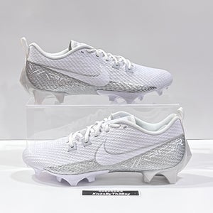 Size 11.5 Nike Vapor Edge Speed 360 2 Football Cleats White Metallic DA5455-102