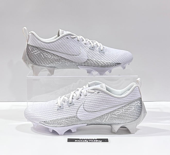 Size 11.5 Nike Vapor Edge Speed 360 2 Football Cleats White Metallic DA5455-102