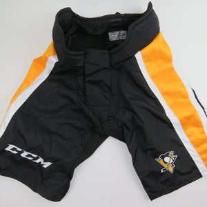 CCM Pittsburgh Penguins NHL Pro Stock Hockey Player Girdle Pant Shell Medium +1 9K