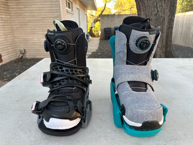 The Dream Burton Goofy Boot / Binding Set up (W8.5)