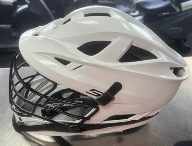 Used Cascade S Lacrosse Helmet White One Size 11497-S000152943
