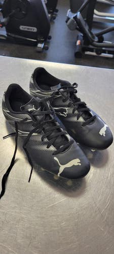 Used Puma Soccer Cleats Black Senior 8.5 11497-S000152938