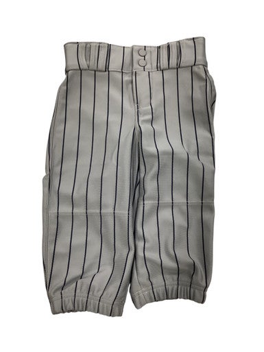 Used Champro TRIPLE CROWN 2.0 KNICKER PINSTRIPE BB/SB Pant Boys Grey SM 11884-S000054226