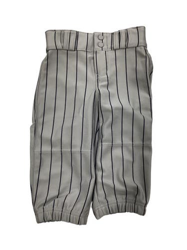 Used Champro TRIPLE CROWN 2.0 KNICKER PINSTRIPE BB/SB Pant Boys Grey SM 11884-S000054225