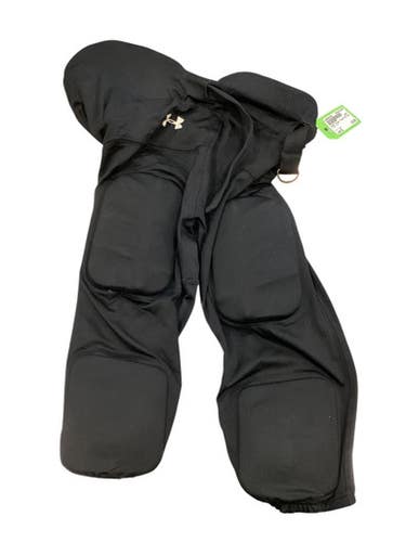 Used Under Armour Youth FB Integrated Pants Black XL 11884-S000054220