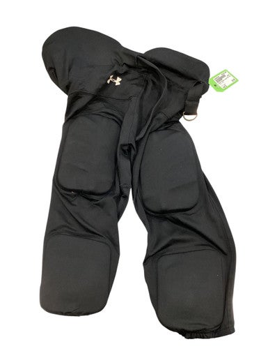Used Under Armour Youth FB Integrated Pants Black XL 11884-S000054220