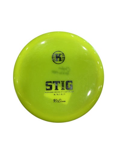 Used Kastaplast K1 STIG Disc Golf Driver Yellow 11884-S000054214
