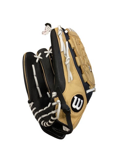 Used Wilson A500 SIREN LH Throw Fastpitch Gloves Black 12 1/2" 11884-S000054184