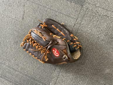 Used Rawlings PLAYER PREFERRED ELITE BB/SB Glove RH Throw Brown 12 1/4" 11614-S000223457