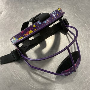 Used RIP-IT YOUTH MASK BB/SB Fielders Mask Purple S/M 11614-S000223456