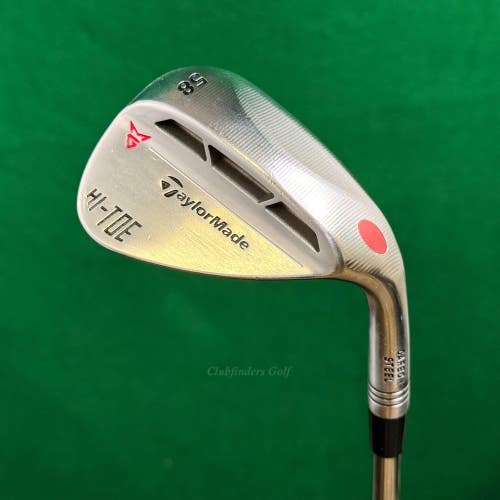 TaylorMade Milled Grind Hi-Toe Chrome 58 Lob Wedge KBS Hi-REV 2.0 Steel Wedge