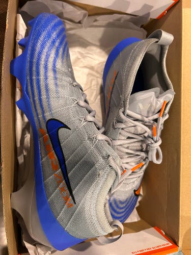 NEW Nike Air Zoom Vapor Elite 1 Blue Grey Football Cleats Men’s Size 9 New In Box FB3288-002